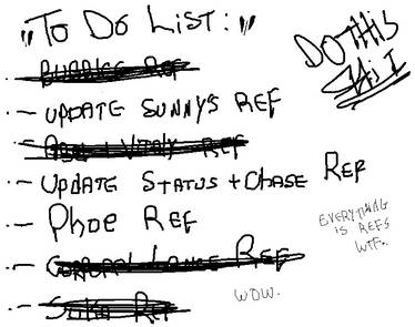 to do list