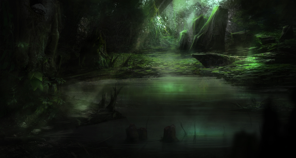 concept art : swamps