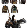 Concept Art : Steampunk Western (Cowboys)