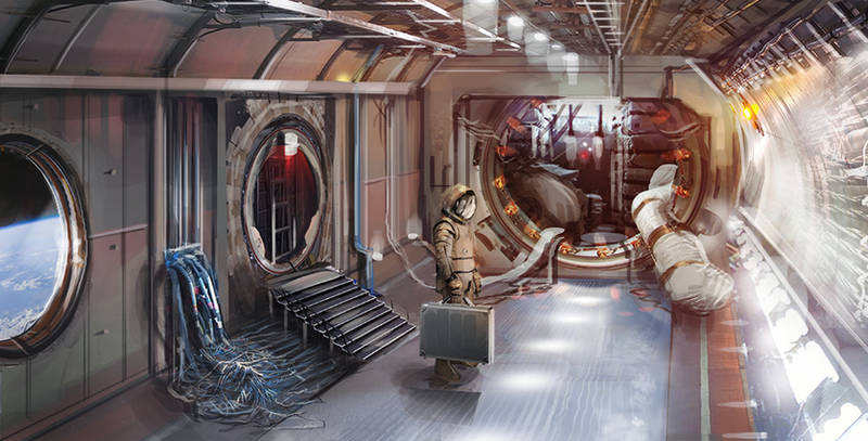 Space Station Concept by Gycinn
