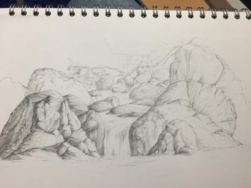 Random nature sketch