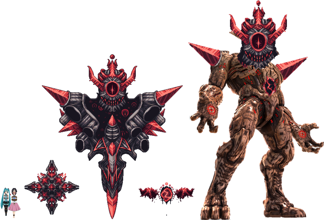 Void Robotc Void Robot size chart by SineConker on DeviantArt