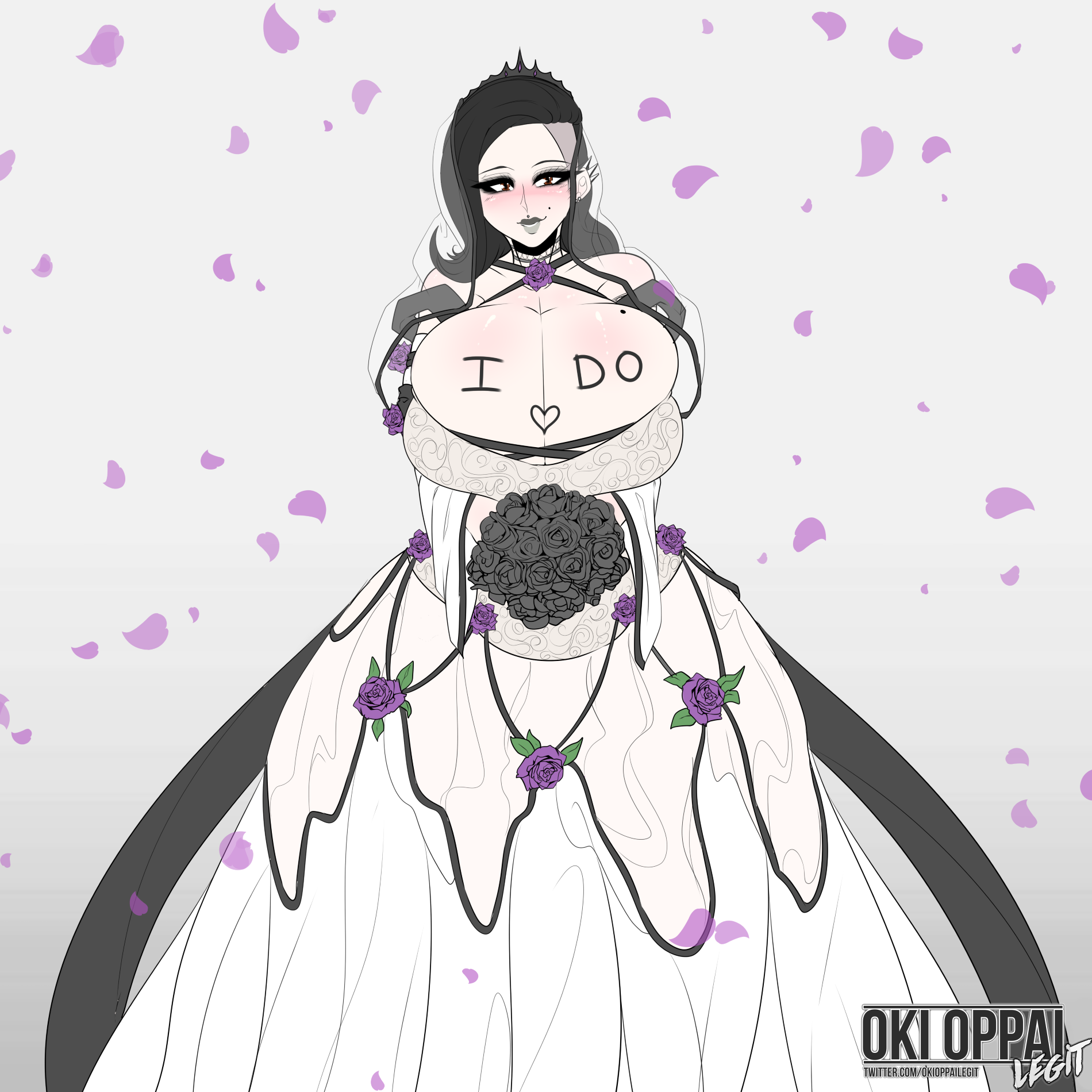 Big Tiddy Goth Bride Pandora by OkiOppai on DeviantArt