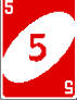 UNO Card - Red 5