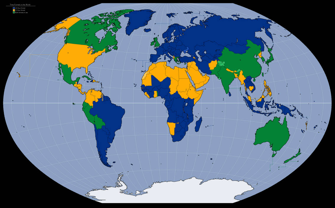 Time Format in the World by Tatarashvili04 on DeviantArt