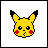 Pikachu Emoji - Diagonal Smile Reversed