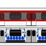 Tbilisi Metro - Saburtalo Line Wagon 8772