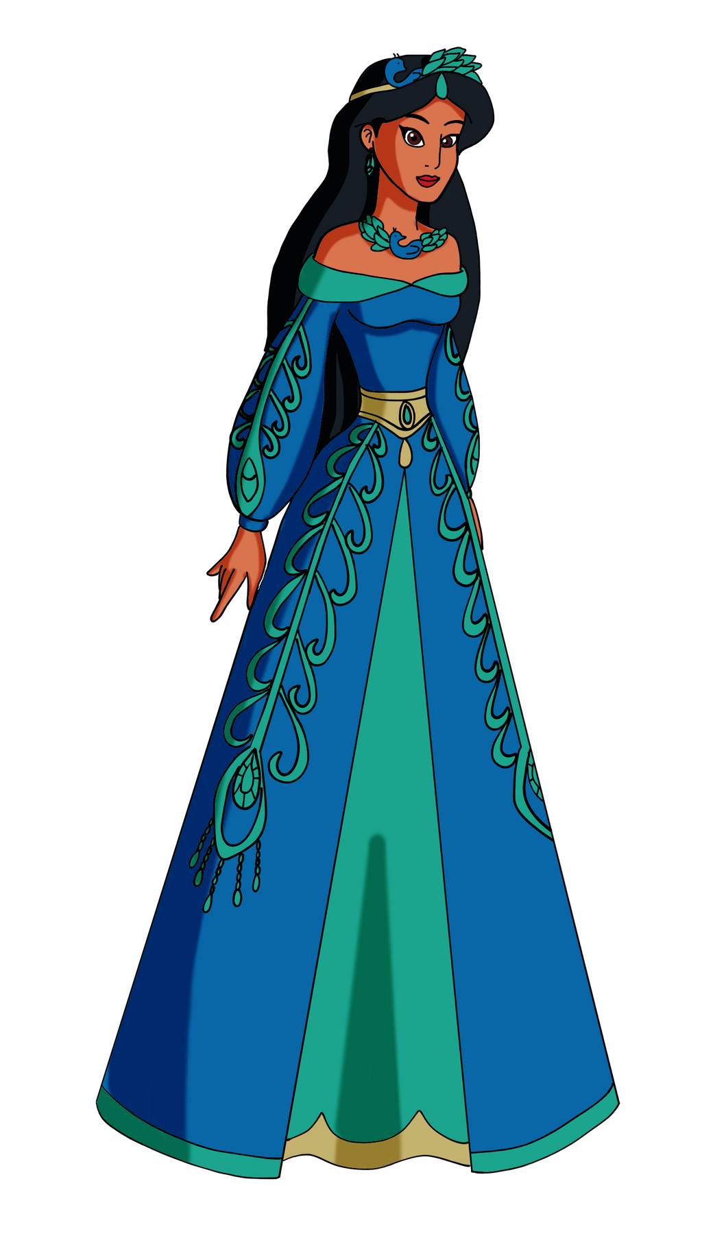 disney princess with dark blue dress Fiona So here's #princessfiona taking part of the couture # disneyprincess series, even though she's not disney she was suggested on my last entry so here she is. Again I kept the