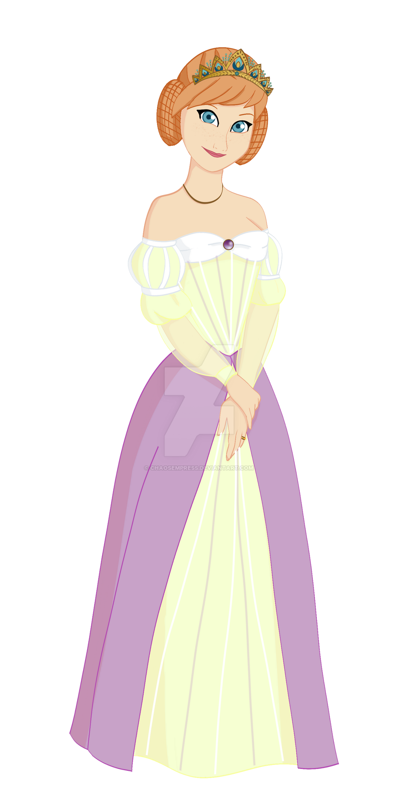Anna Spring Character Anna by ChaosEmpress on DeviantArt