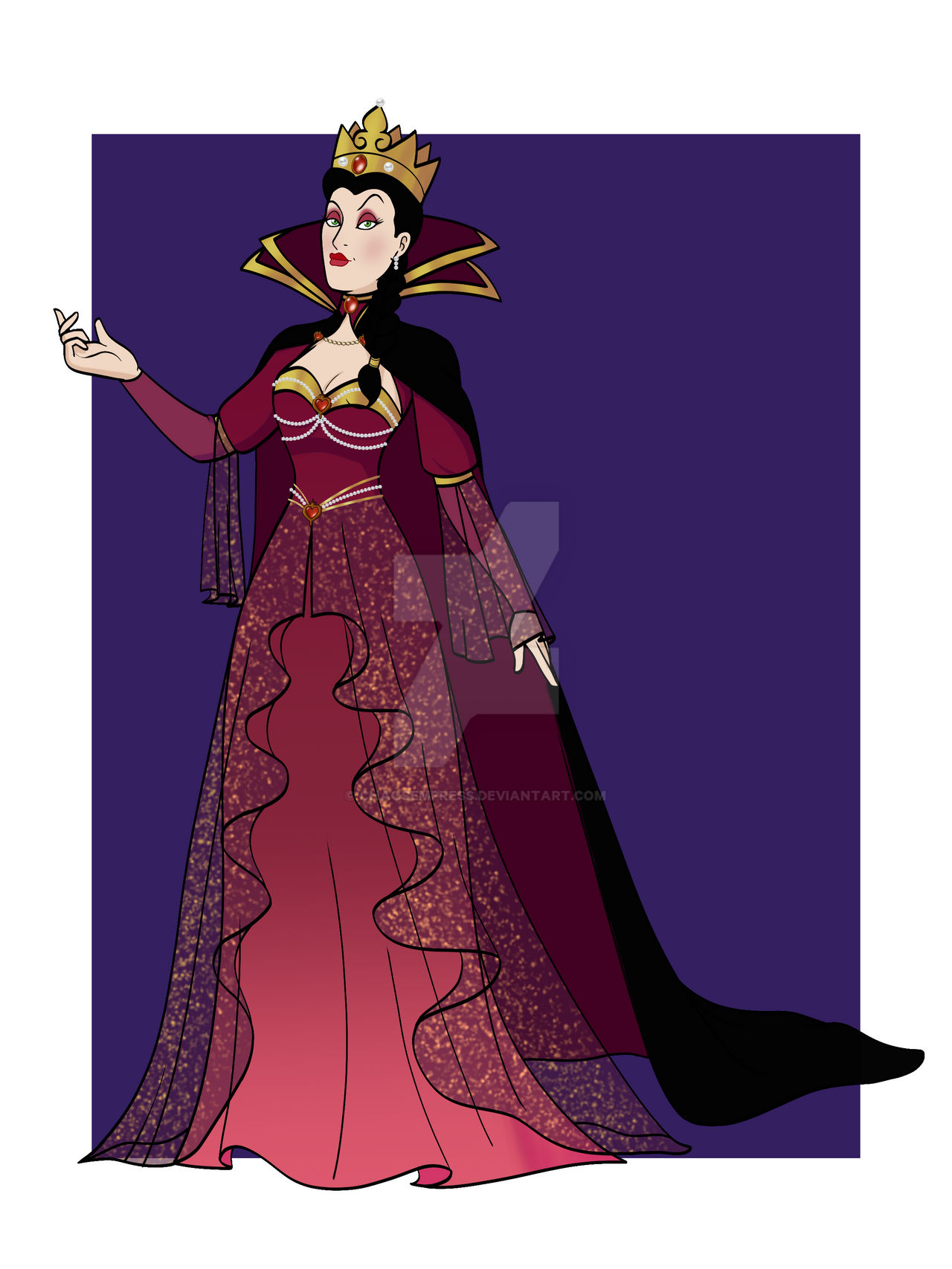Queen Grimhilde by ChaosEmpress on DeviantArt