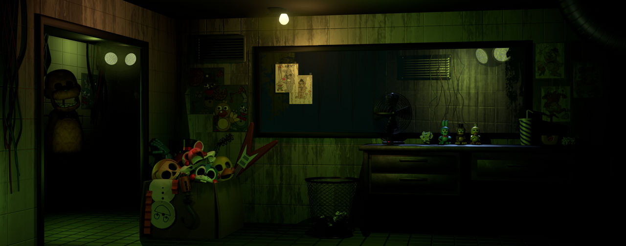 FNaF 3 Office (FNaF/Blender) by numberALT2004 on DeviantArt