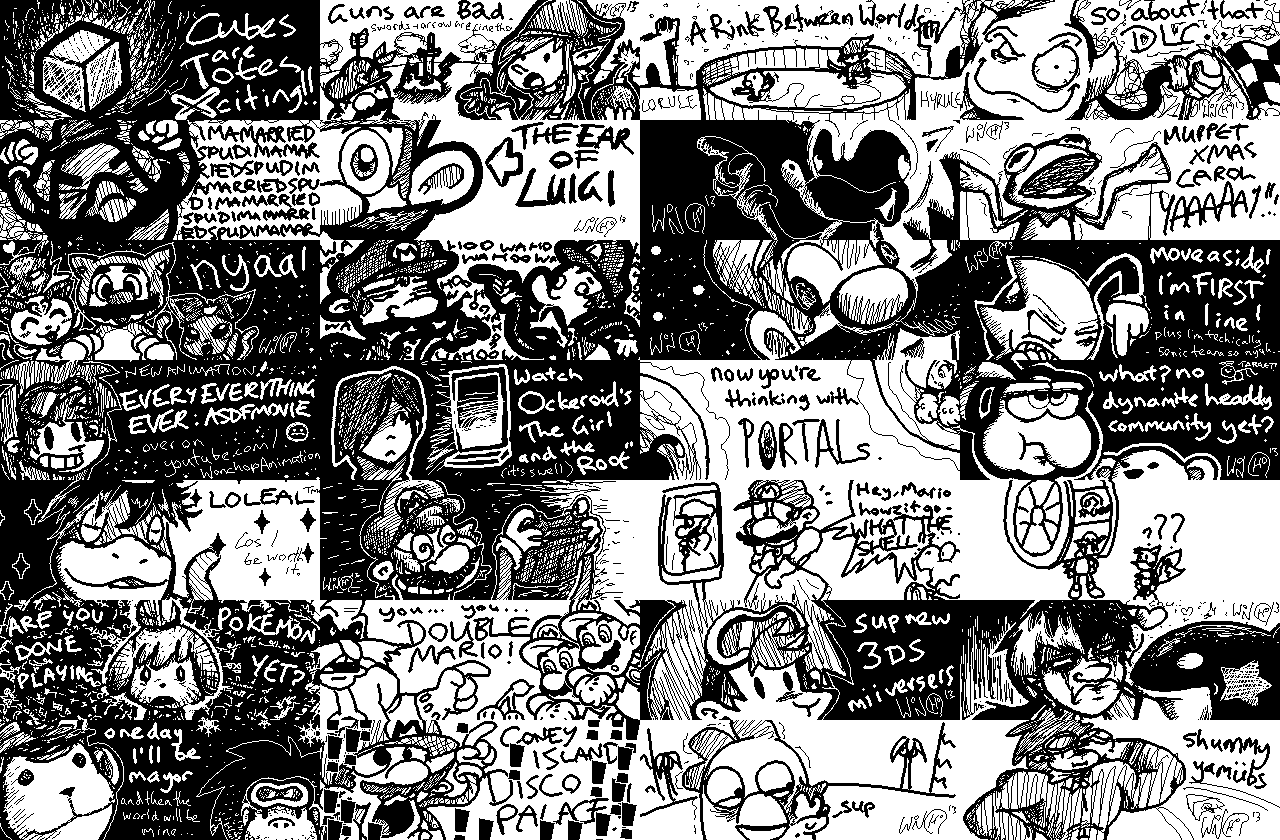 Miiverse Doodles Vol. 2