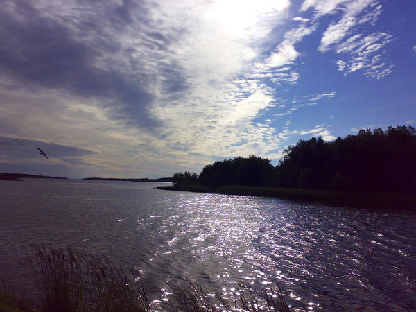 Clouds, sun and sea VI