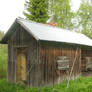 Old sauna cabin