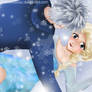 Jack Frost e Elsa Frozen