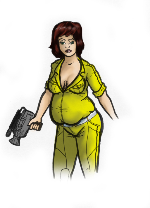 April O'Neil Chubbified