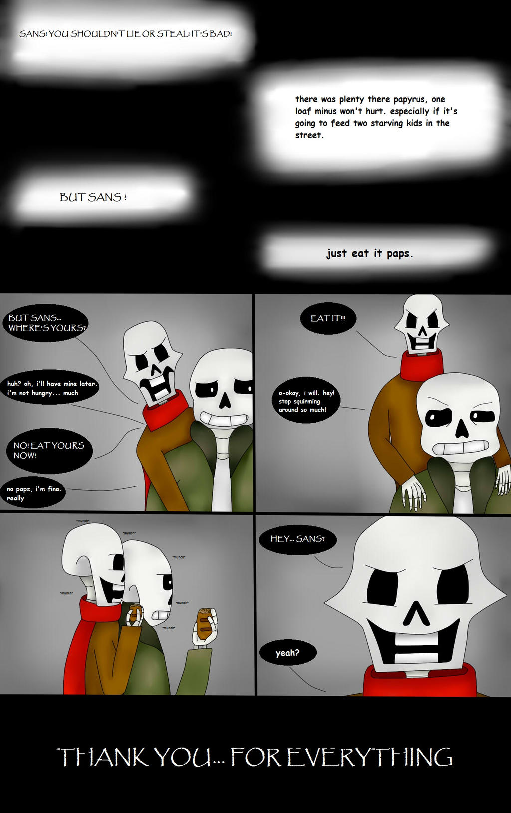 I'll Just Have To Carry You (Undertale Comic) Pg 5
