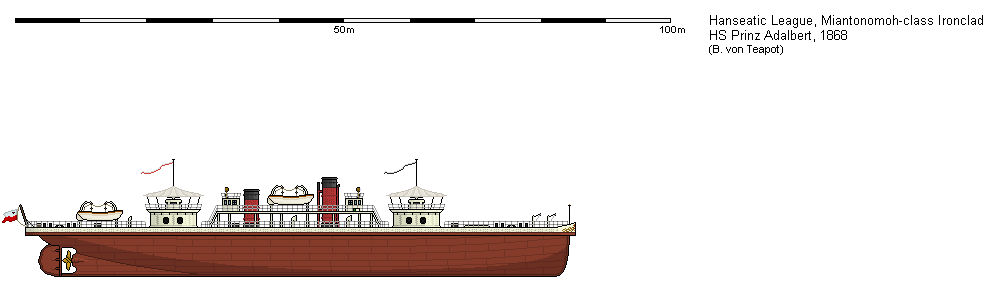 Fictional Ironclad 'Prinz Adalbert' by BvonTeapot on DeviantArt