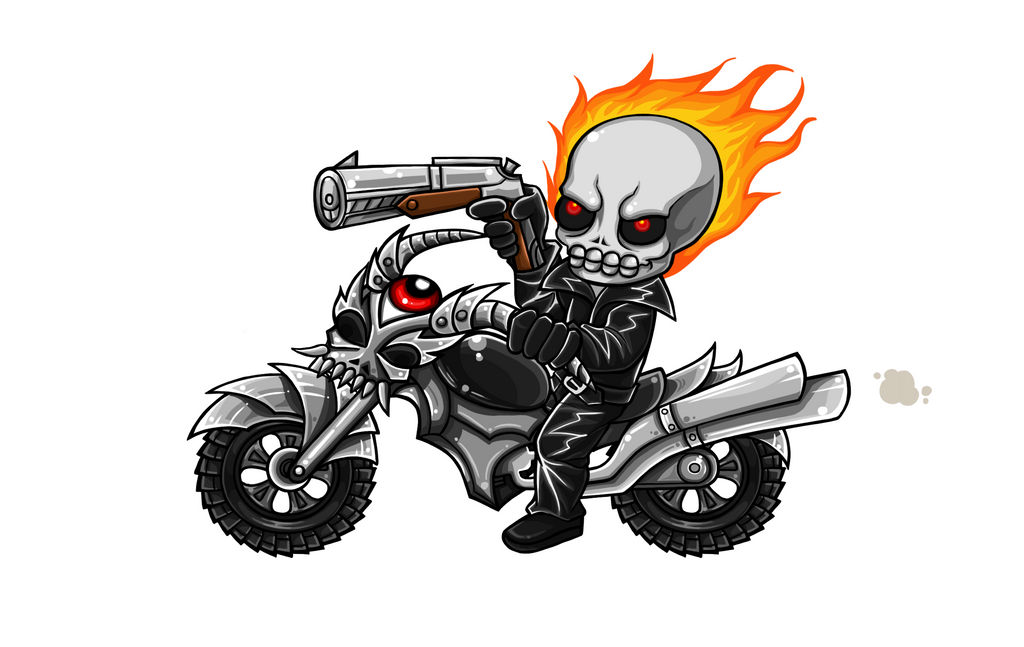 Ghost Rider Chibi Ghost Rider Chibi by Alien3287 on DeviantArt