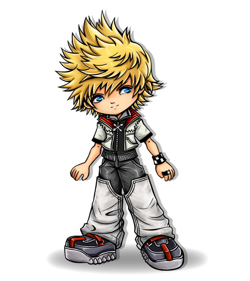Request - Roxas - Chibi Style by Alien3287 on DeviantArt