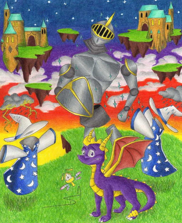 Spyro Haunted Towers by DSA09 on DeviantArt