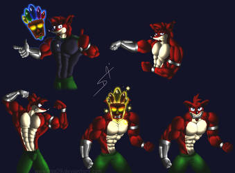 Crunch Bandicoot Random poses