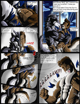 Muscles,Fangs and Claws P26 WerewolfTransformation