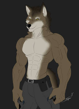 Werewolfo looks better without outfit