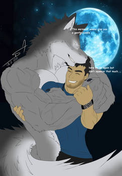 time for a werewolf hug