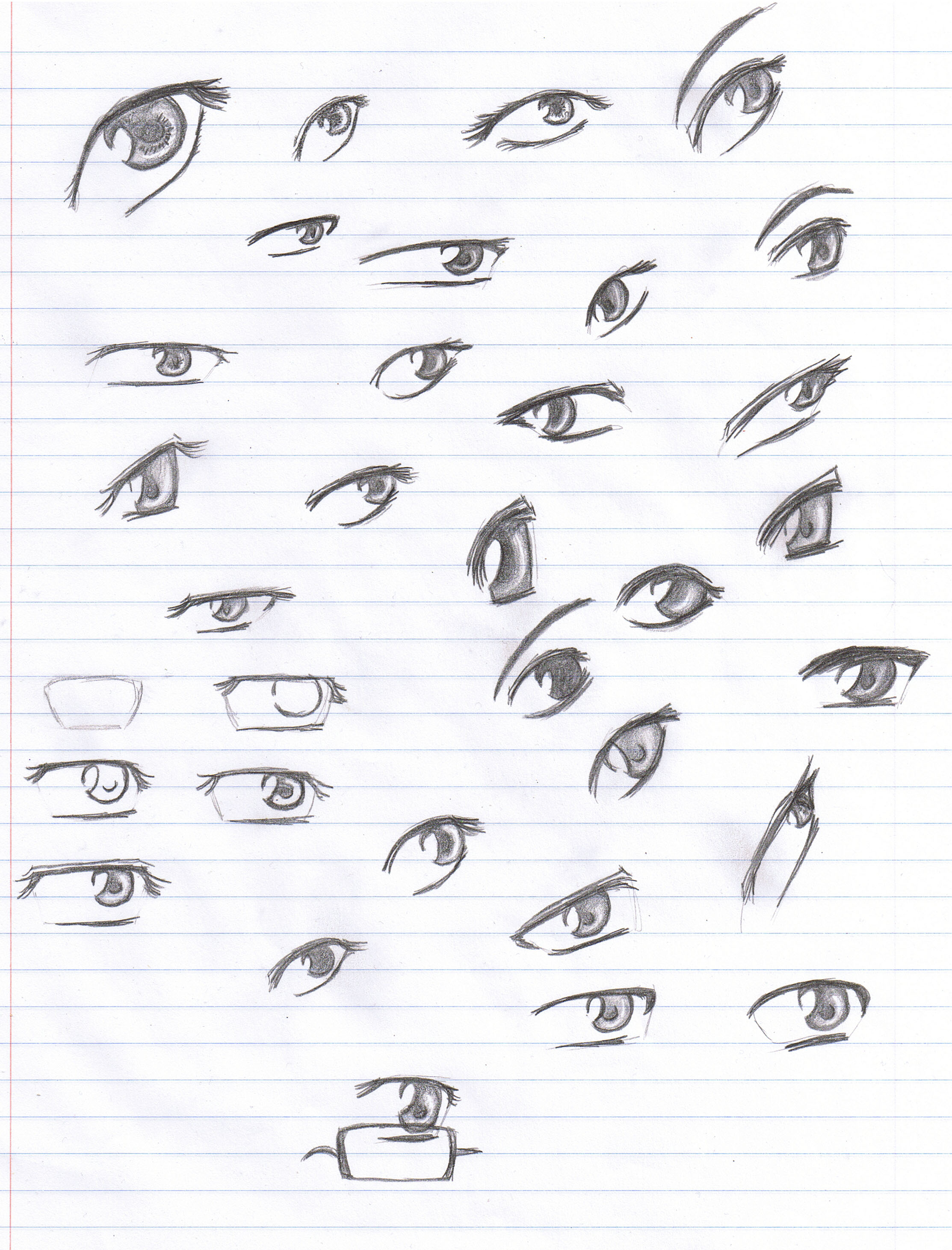 Drawing Pro Male Eye Drawing Reference