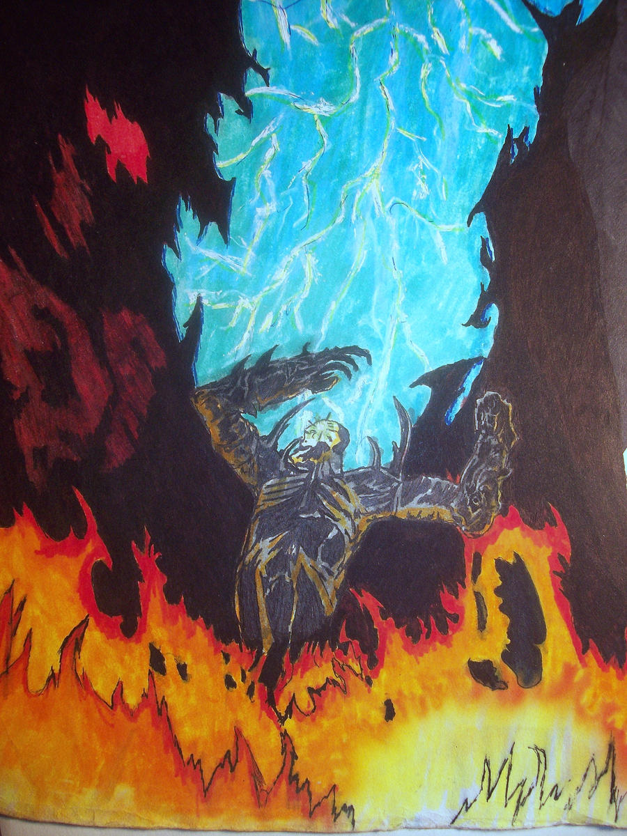 Spawn in flames