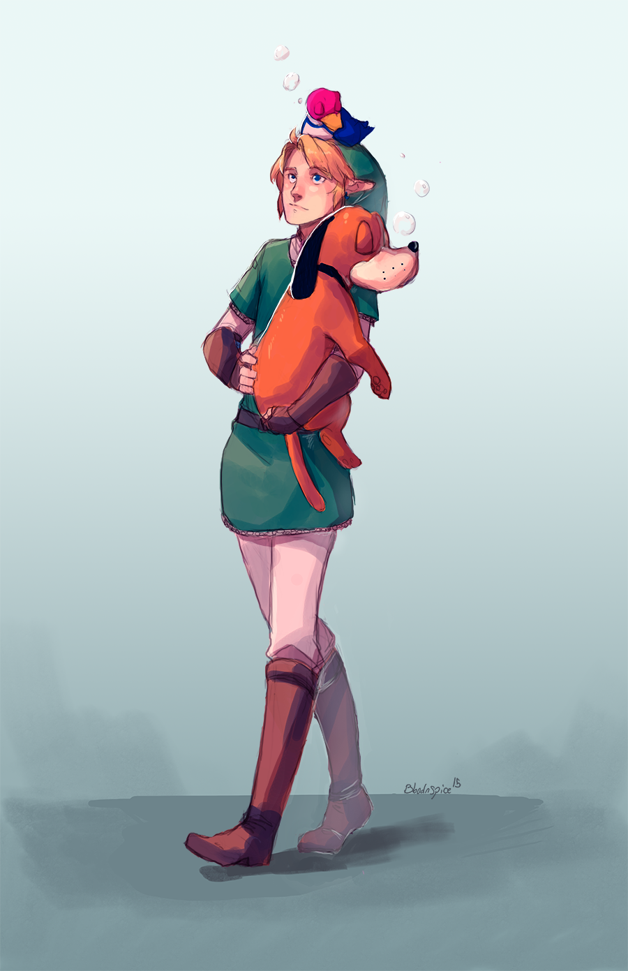 Link and Duck Hunt