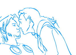 Thor Loki kiss