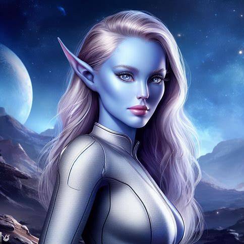 Beautiful female alien by rankez on DeviantArt