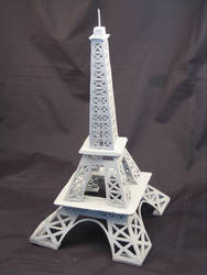 styrofoam eiffel tower