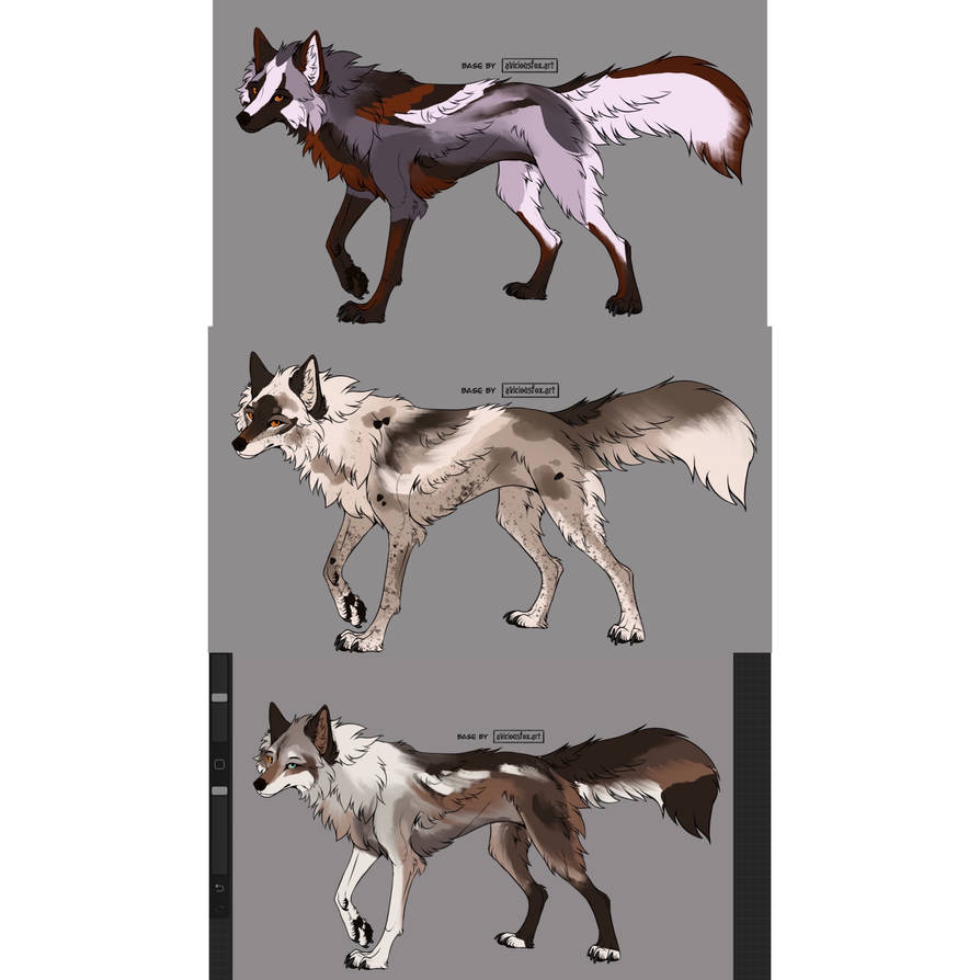 Wolf Adopts (Open) by Theartisticdog907 on DeviantArt