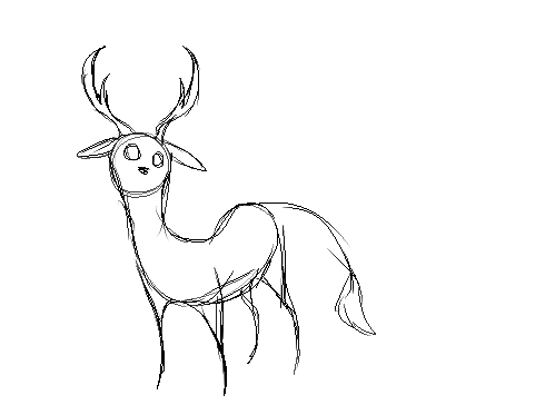deer simple animation