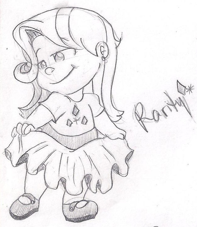 Baby Rairity Baby Rarity(humanized) by applehead302 on DeviantArt