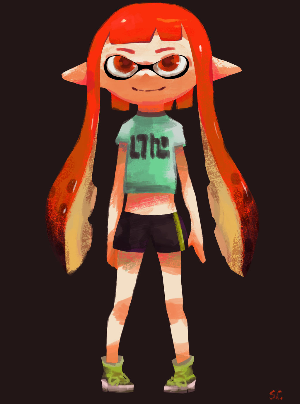 Inkling Girl by Caesaroid on DeviantArt