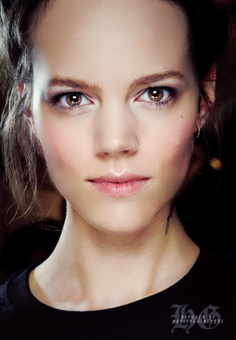 Retouch challenge Freja Beha Erichsen