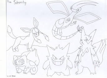 Porkhay's Party Pokemon