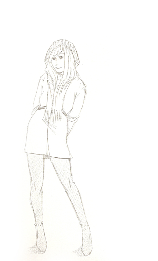 female sketch 01