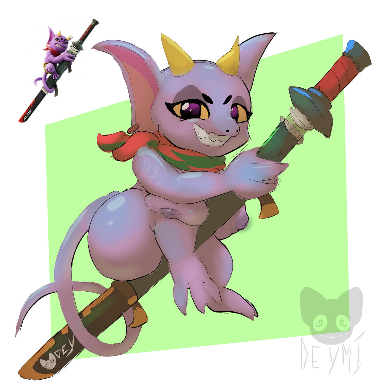 Tomoki Tomoki and Katana - Fortnite by DeymiNuggets on DeviantArt