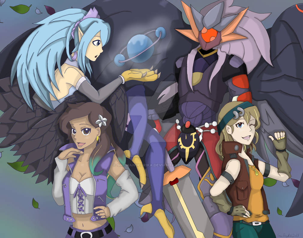 Harpie Versus Blackwing by SnowAngelRika on DeviantArt