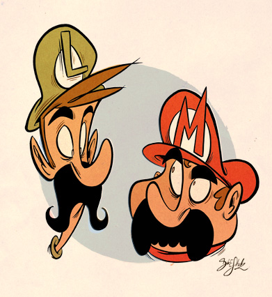 Mario Bros. Heads