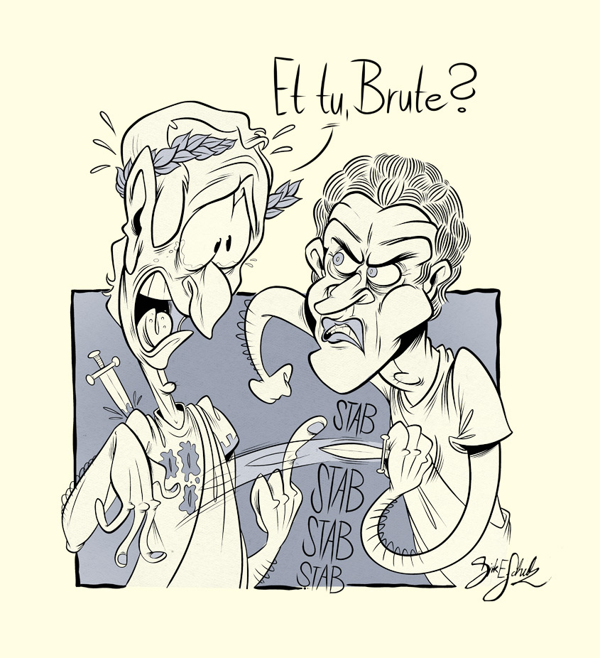 Et Tu Brute By Themrock On Deviantart