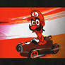 Mario Kart 8 in a Koopashell