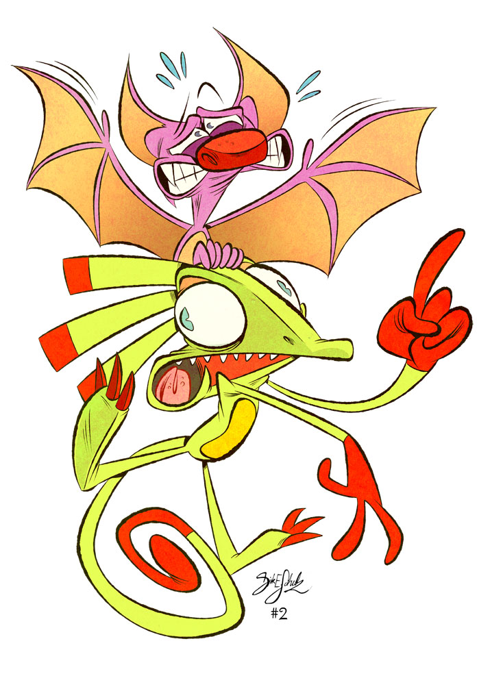Yooka and Laylee by on DeviantArt