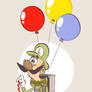 Balloon Luigi