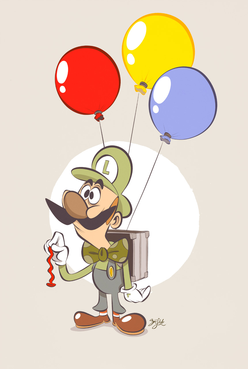 Balloon Luigi